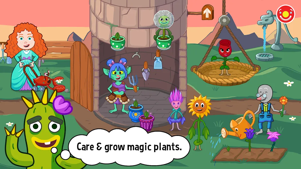 Pepi Wonder World: Magic Isle! (Пепи Вондер Ворлд) [МОД: Деньги, Монеты и Меню MOD] Screenshot 2