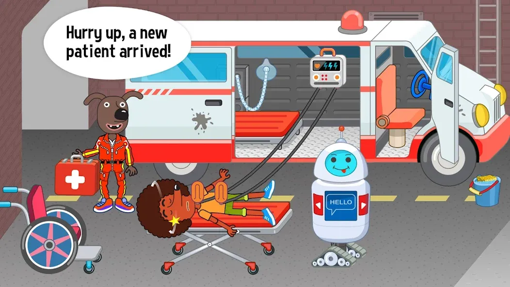 Pepi Hospital: Learn & Care (Пепи Хоспитал) [МОД: Много денег, Монет и Все открыто] Screenshot 1