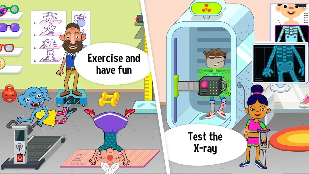 Pepi Hospital: Learn & Care (Пепи Хоспитал) [МОД: Много денег, Монет и Все открыто] Screenshot 5