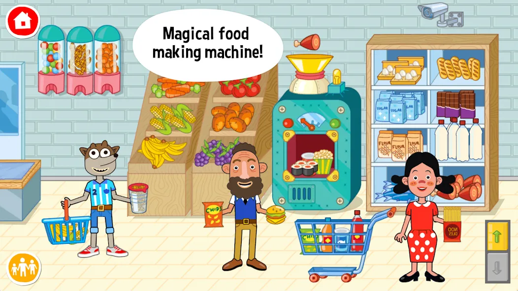 Pepi Super Stores: Fun & Games (Пепи Супер Сторы) [МОД: Бесконечные деньги, Монеты и Мега MOD] Screenshot 2