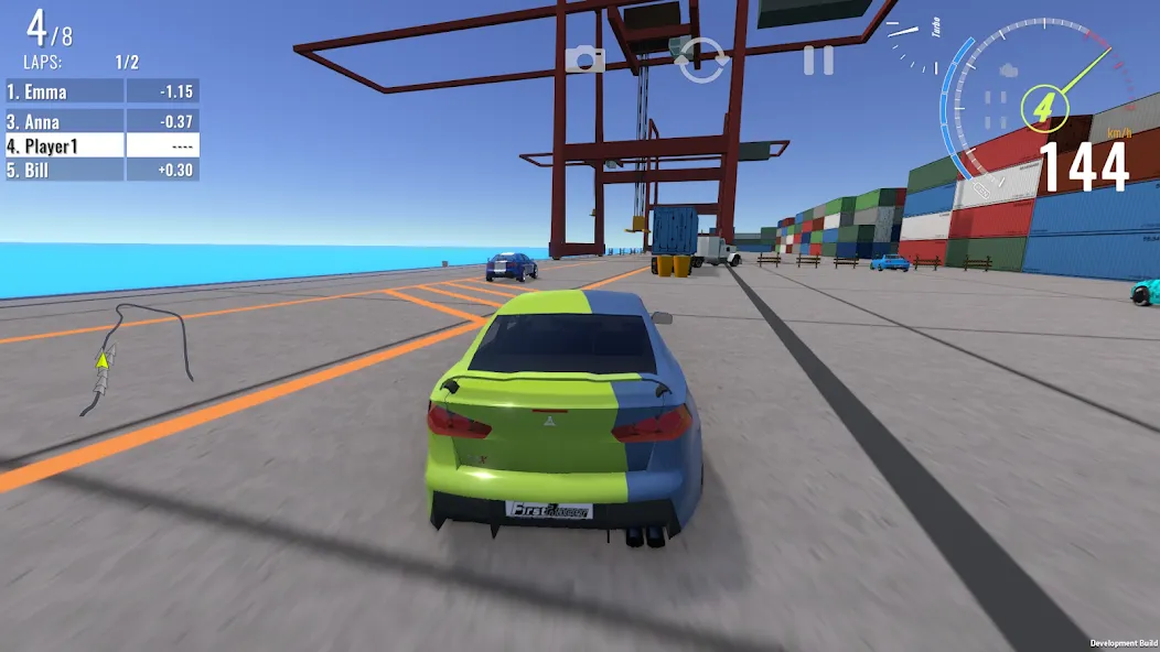 First Racer (Фрст Рейсер) [МОД: Меню, Бесконечные монеты и Открытые уровни] Screenshot 3