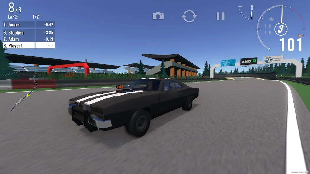 First Racer (Фрст Рейсер) [МОД: Меню, Бесконечные монеты и Открытые уровни] Screenshot 5
