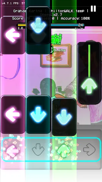 OsuAnime Bling Bang Bang Born (Уии Фанкин Етелед ФНФ Мод) [МОД: Деньги, Монеты и Меню MOD] Screenshot 3