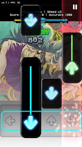 OsuAnime Bling Bang Bang Born (Уии Фанкин Етелед ФНФ Мод) [МОД: Деньги, Монеты и Меню MOD] Screenshot 4