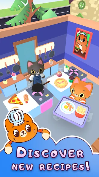 Simba Cafe [МОД: Много монет, Открытые уровни и Мега MOD] Screenshot 3