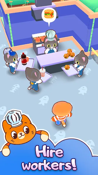 Simba Cafe [МОД: Много монет, Открытые уровни и Мега MOD] Screenshot 5