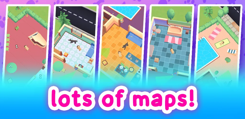 Hoootdogs Hide&Seek [МОД: Деньги, Монеты и Меню MOD] Screenshot 1