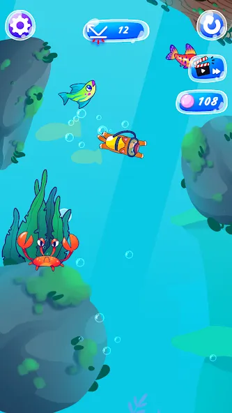 Simba Fishing [МОД: Бесконечные деньги, Монеты и Мега MOD] Screenshot 3