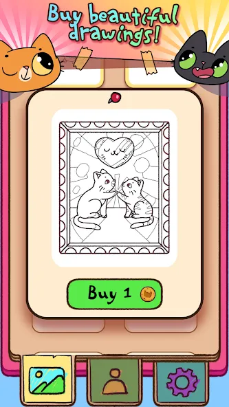 Simba Coloring Book [МОД: Деньги, Монеты и Меню MOD] Screenshot 4