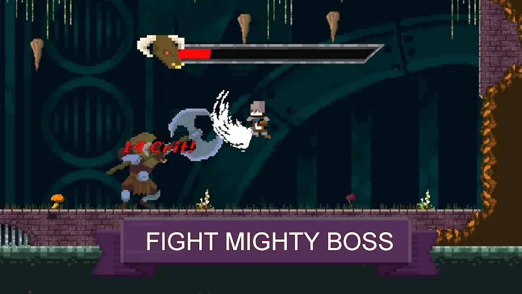 Rune Sword: Action Platformer (Руновый меч) [МОД: Все открыто, Дополнительные деньги и Меню MOD] Screenshot 2