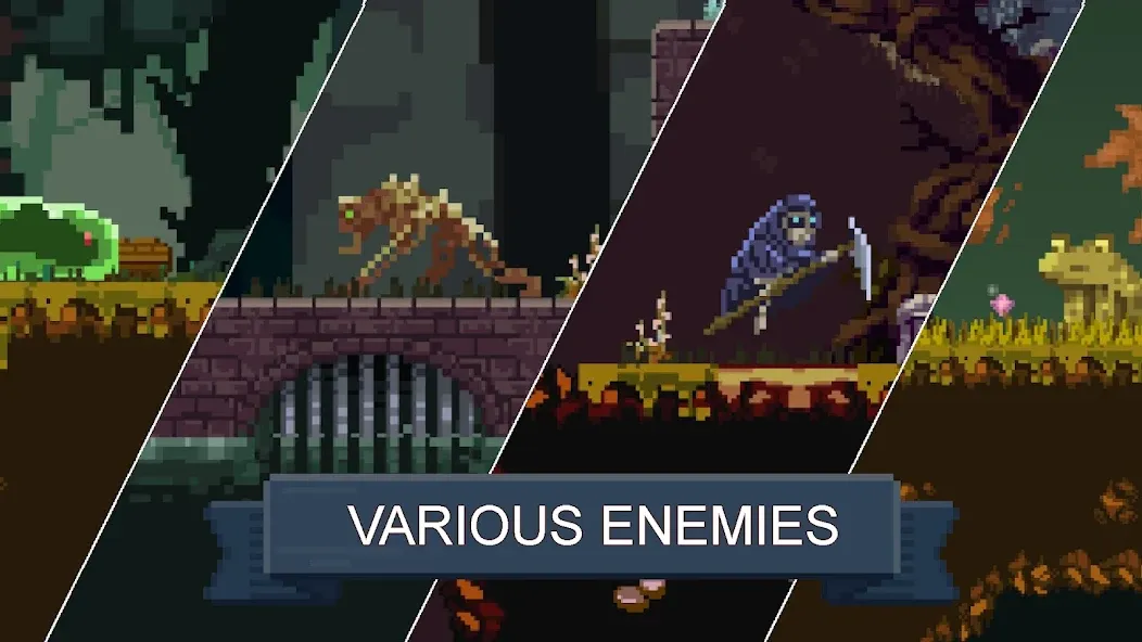 Rune Sword: Action Platformer (Руновый меч) [МОД: Все открыто, Дополнительные деньги и Меню MOD] Screenshot 4