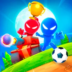 Скачать Stickman Party 2 3 4 MiniGames (Стикман Пати) [МОД: Много денег, Монет и Все открыто] | Взлом Stickman Party 2 3 4 MiniGames на Андроид