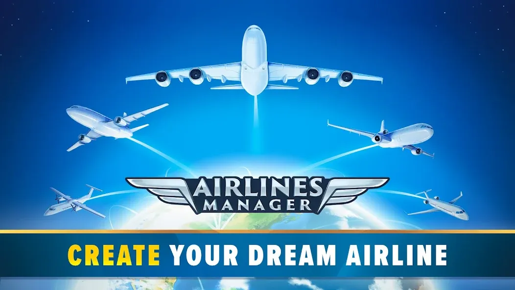 Airlines Manager: Plane Tycoon (Эйрлайнс Менеджер) [МОД: Бесконечные деньги, Монеты и Мега MOD] Screenshot 1