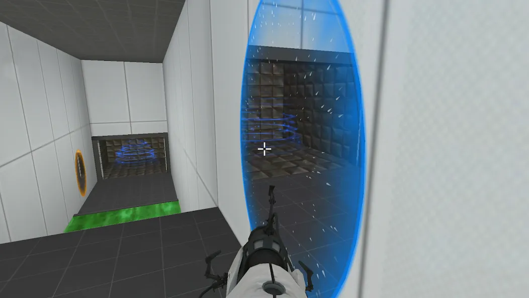 Portal Maze 2 game 3D aperture [МОД: Бесконечные деньги, Монеты и Мега MOD] Screenshot 1