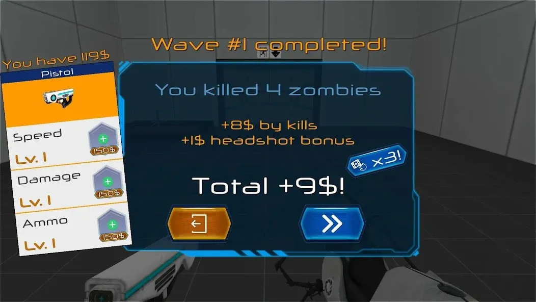 Portal Maze 2 game 3D aperture [МОД: Бесконечные деньги, Монеты и Мега MOD] Screenshot 5