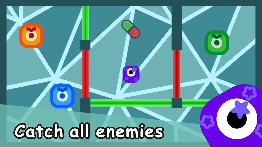 Coloured Doors (Колоред Доорс) [МОД: Бесконечные деньги, Монеты и Мега MOD] Screenshot 3