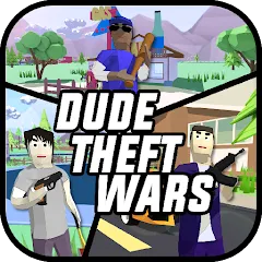 Скачать Dude Theft Wars Shooting Games (Дуд Тефт Варс) [МОД: Деньги, Монеты и Меню MOD] | Взлом Dude Theft Wars Shooting Games на Андроид