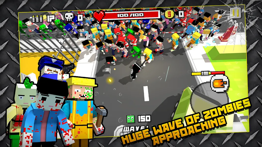 Zombie Breakout: Blood & Chaos (Зомби Брейкут) [МОД: Много денег, Монет и Все открыто] Screenshot 3