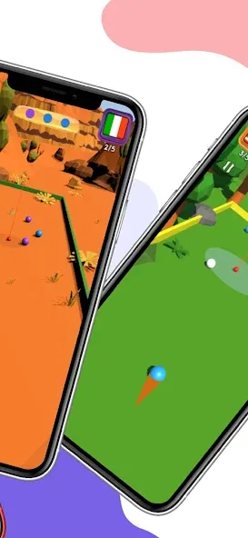 Bocce Ball 3D: Nations League (Бочче Болл 3Д) [МОД: Все открыто, Дополнительные деньги и Меню MOD] Screenshot 2
