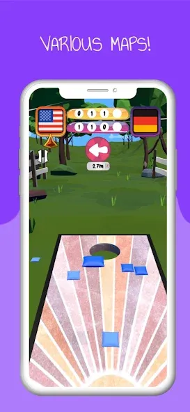 Cornhole 3D: Nations League (Корнхол 3Д) [МОД: Деньги, Монеты и Меню MOD] Screenshot 2