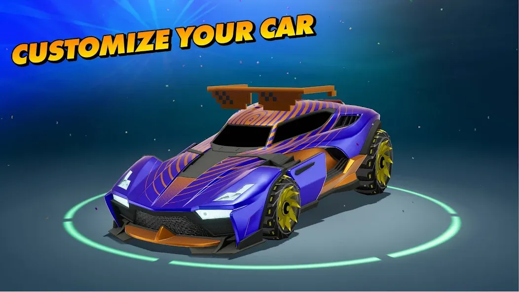 Rocket League Sideswipe (Рокет Лиг Сайдсвайп) [МОД: Меню, Бесконечные монеты и Открытые уровни] Screenshot 5