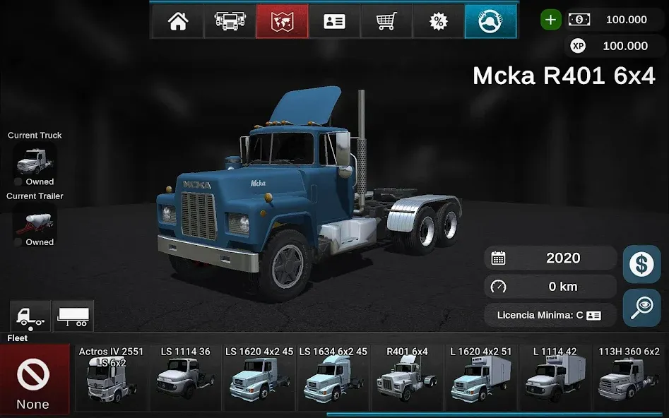 Grand Truck Simulator 2 (Гранд Трак Симулятор 2) [МОД: Много денег, Монет и Все открыто] Screenshot 1