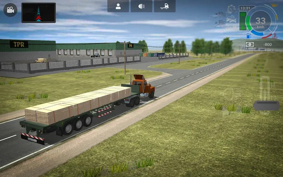 Grand Truck Simulator 2 (Гранд Трак Симулятор 2) [МОД: Много денег, Монет и Все открыто] Screenshot 3
