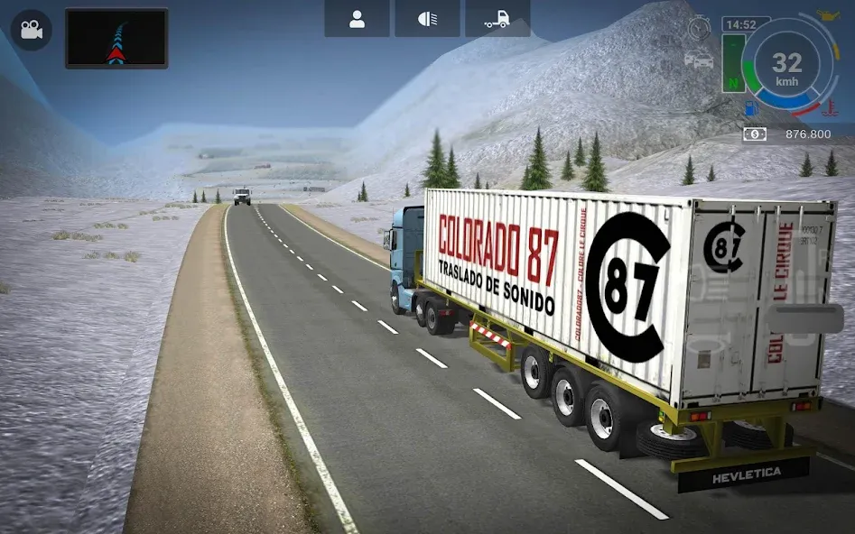 Grand Truck Simulator 2 (Гранд Трак Симулятор 2) [МОД: Много денег, Монет и Все открыто] Screenshot 4
