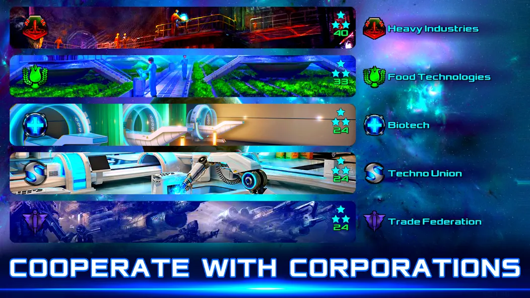 Idle Space Business Tycoon (Айдл Спейс Бизнес Тайкун) [МОД: Бесконечные деньги, Монеты и Мега MOD] Screenshot 3