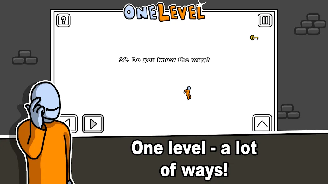 One Level: Stickman Jailbreak (Уан Левел) [МОД: Меню, Бесконечные монеты и Открытые уровни] Screenshot 3