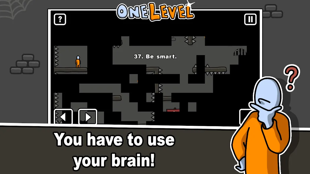 One Level: Stickman Jailbreak (Уан Левел) [МОД: Меню, Бесконечные монеты и Открытые уровни] Screenshot 4