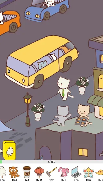 Findy! Cats [МОД: Бесконечные деньги, Монеты и Мега MOD] Screenshot 3