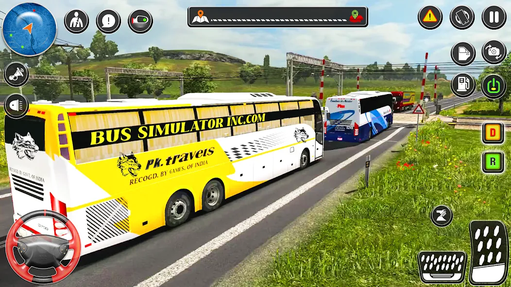 City Coach Bus City Bus Games [МОД: Много денег, Монет и Все открыто] Screenshot 2