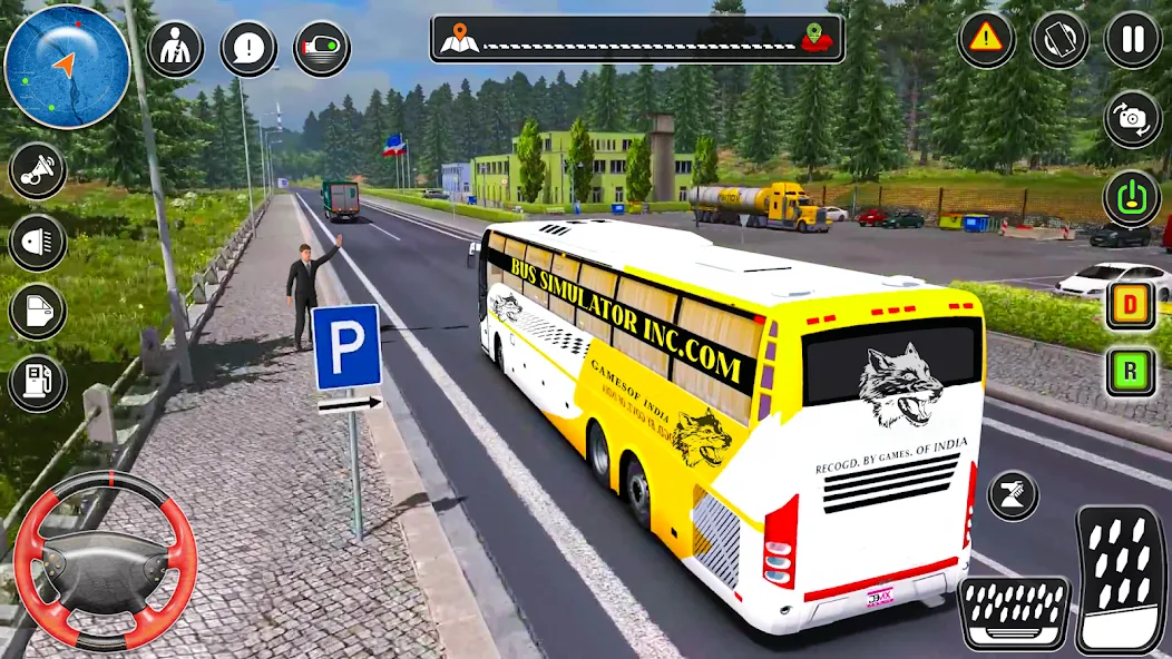 City Coach Bus City Bus Games [МОД: Много денег, Монет и Все открыто] Screenshot 5
