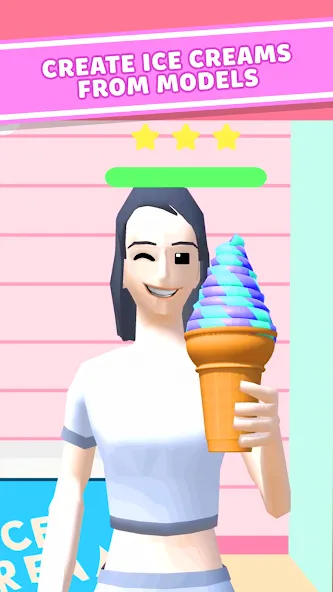 Ice Cream Inc. ASMR, DIY Games [МОД: Бесконечные деньги, Монеты и Мега MOD] Screenshot 3