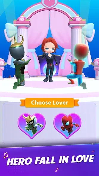 Universe Hero 3D - Music&Swing (Юниверс Хиро 3Д) [МОД: Много денег, Монет и Все открыто] Screenshot 1