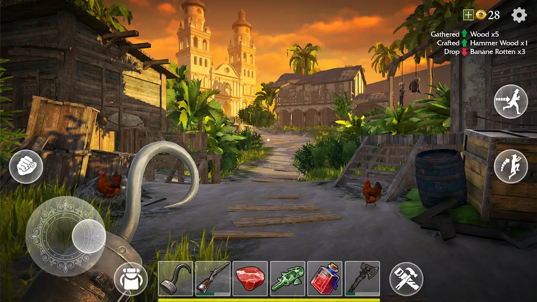 Last Pirate: Survival Island (Ласт Пират) [МОД: Все открыто, Дополнительные деньги и Меню MOD] Screenshot 4