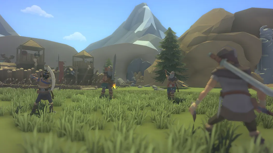 Last Viking: God of Valhalla (Ласт Вайкинг) [МОД: Много монет, Открытые уровни и Мега MOD] Screenshot 5