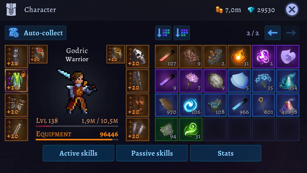 Darkrise - Pixel Action RPG (Даркрайс) [МОД: Бесконечные деньги, Монеты и Мега MOD] Screenshot 5
