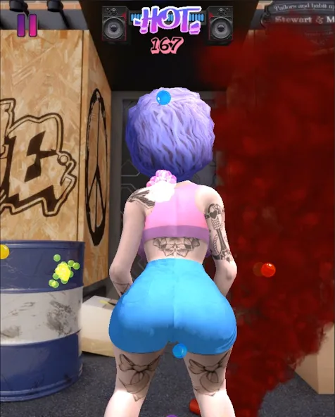 Twerk Hero: A Dance Game (Тверкгерой) [MOD: Mega Mod/Меню] - Скриншот 2