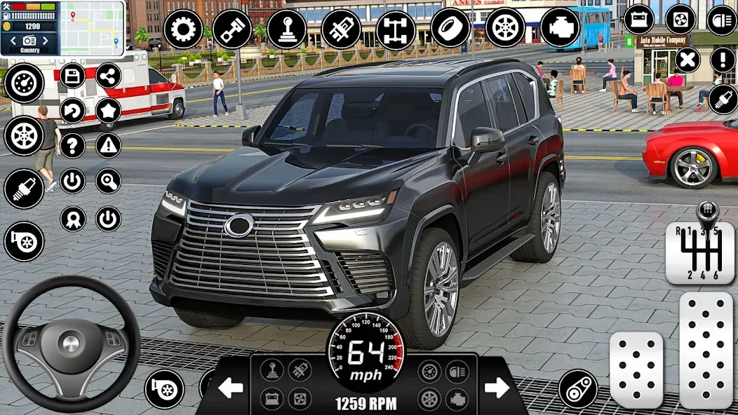 Car Driving School : Car Games (Автошкола) [МОД: Все открыто, Дополнительные деньги и Меню MOD] Screenshot 2