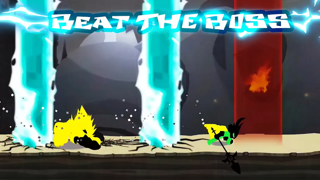 Stickman The Flash (Стикмэн Флэш) [МОД: Много денег, Монет и Все открыто] Screenshot 2