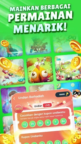 MAGER - Game Penghasil Uang (МАГЕР) [МОД: Бесконечные деньги, Монеты и Мега MOD] Screenshot 4