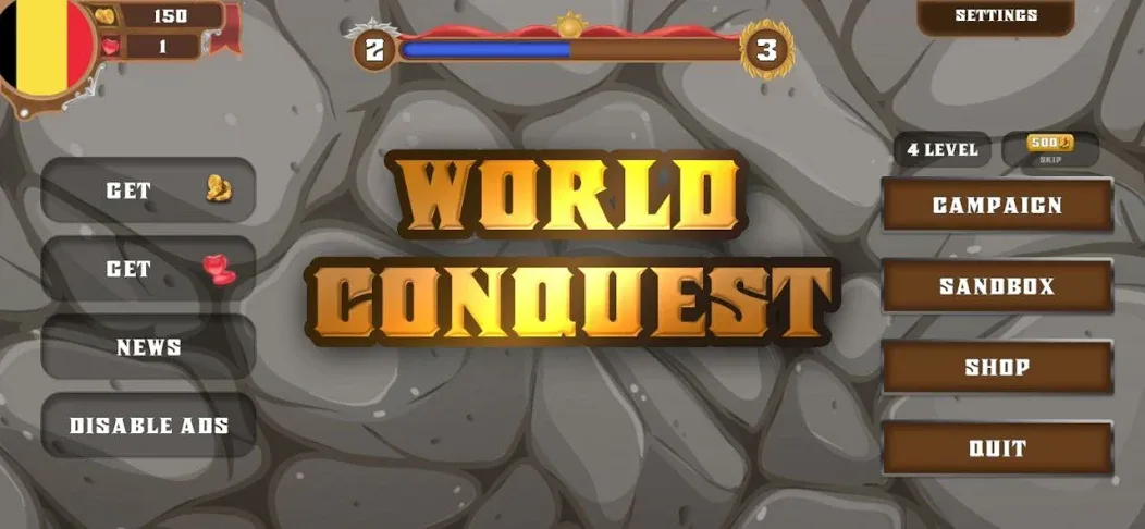 World conquest: Europe 1812 (Всемирное завоевание) [МОД: Деньги, Монеты и Меню MOD] Screenshot 5