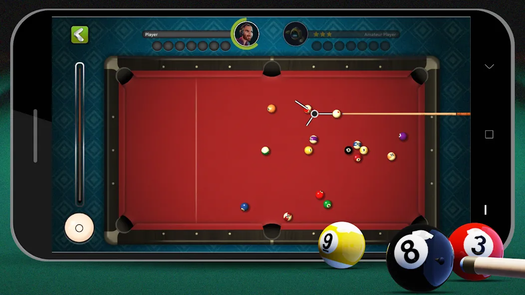 8 Ball Billiards Offline Pool (Балл Бильярд Оффлайн Пул) [МОД: Меню, Бесконечные монеты и Открытые уровни] Screenshot 5
