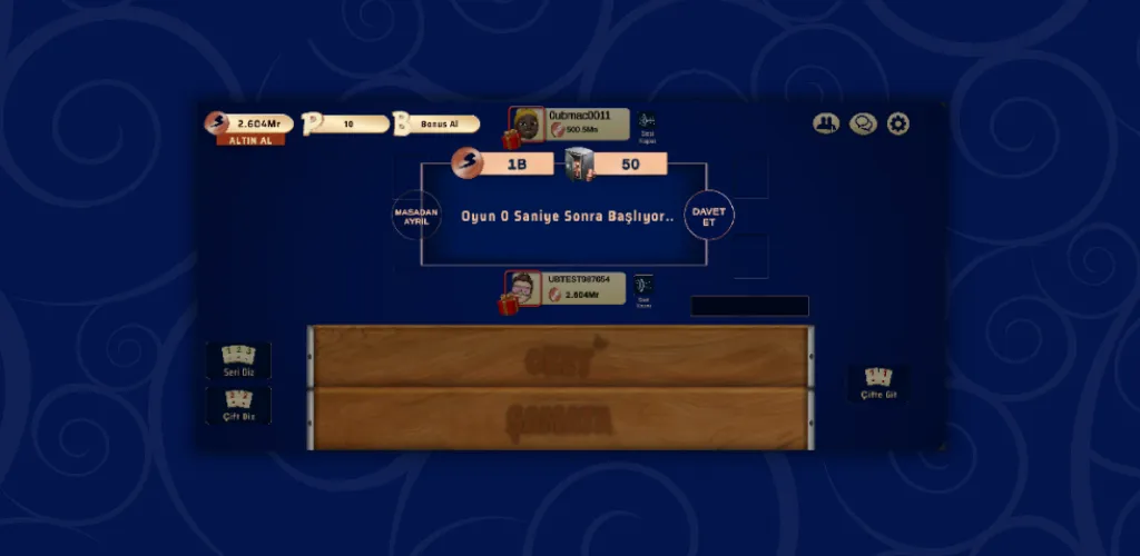 Okey Şamata - Sesli Sohbet [МОД: Деньги, Монеты и Меню MOD] Screenshot 2