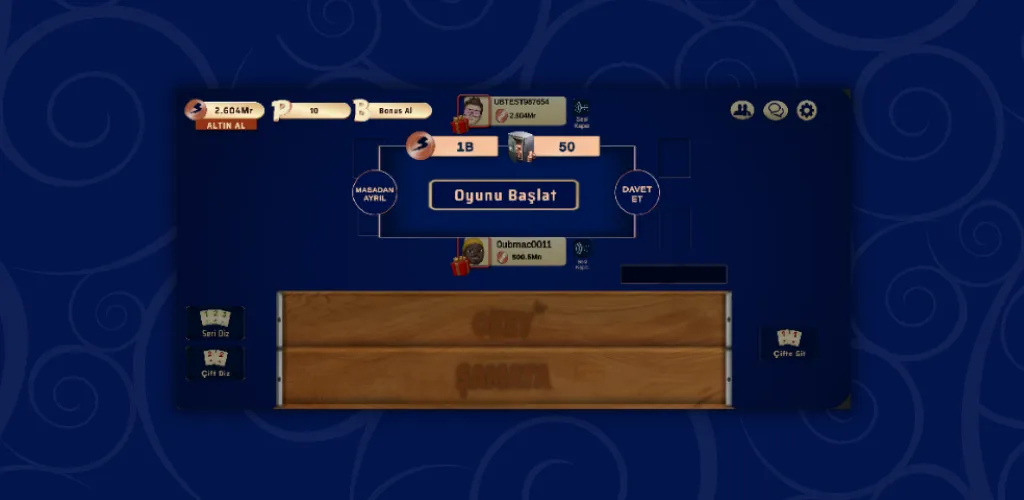 Okey Şamata - Sesli Sohbet [МОД: Деньги, Монеты и Меню MOD] Screenshot 3