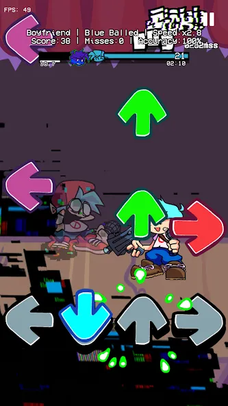 Corrupted Finn Darkness Battle (ФНФ Финн Пибби Корруптед Мод) [МОД: Все открыто, Дополнительные деньги и Меню MOD] Screenshot 2