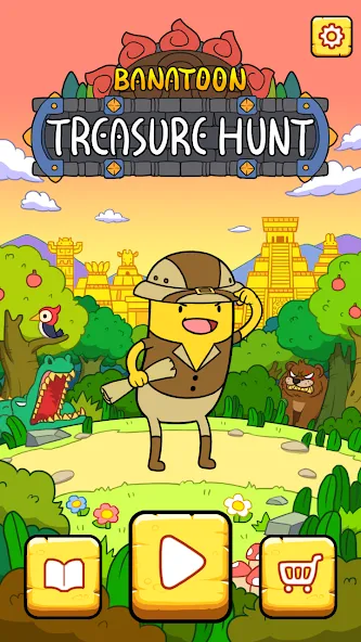 BANATOON: Treasure hunt! (Банатун) [МОД: Много монет, Открытые уровни и Мега MOD] Screenshot 1