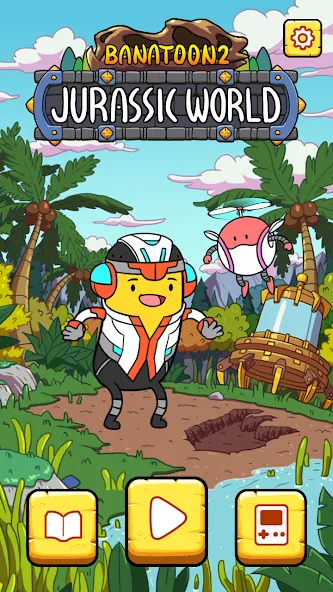 BANATOON2: Jurassic World! (БАНАТУН2) [МОД: Много денег, Монет и Все открыто] Screenshot 1